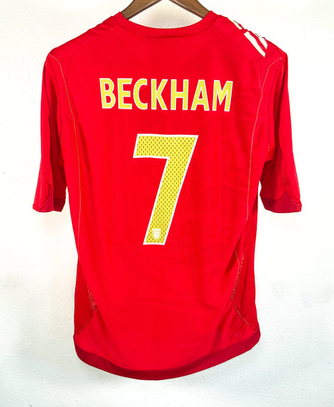 England 2006 Beckham Away Kit (L)