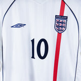 England 2001-02 Owen Home Kit (L)
