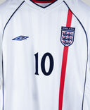 England 2001-02 Owen Home Kit (L)
