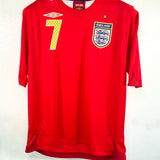 England 2006 Beckham Away Kit (L)