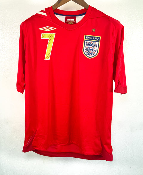 England 2006 Beckham Away Kit (L)