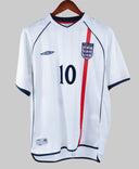 England 2001-02 Owen Home Kit (L)