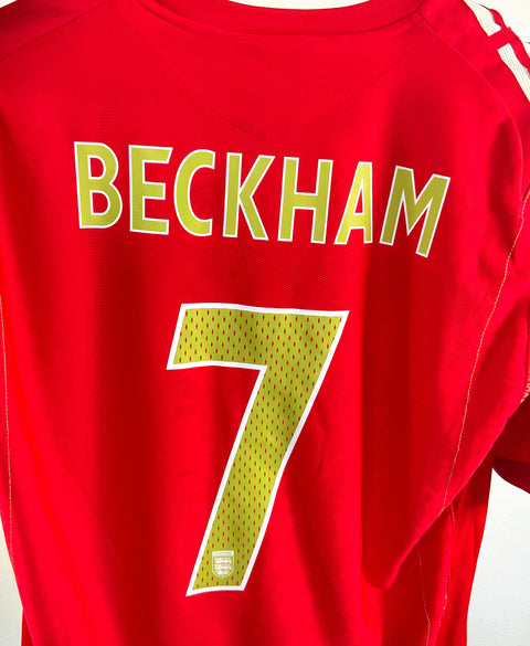 England 2006 Beckham Away Kit (L)