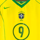 Brazil 2004 Ronaldo Home Kit (L)