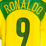 Brazil 2004 Ronaldo Home Kit (L)