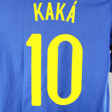 Brazil 2008-09 Kaka Away Kit (S)