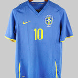Brazil 2008-09 Kaka Away Kit (S)