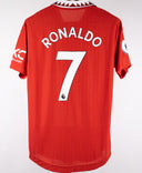 Manchester United 2022-23 Ronaldo Player Issue Home Kit (L)