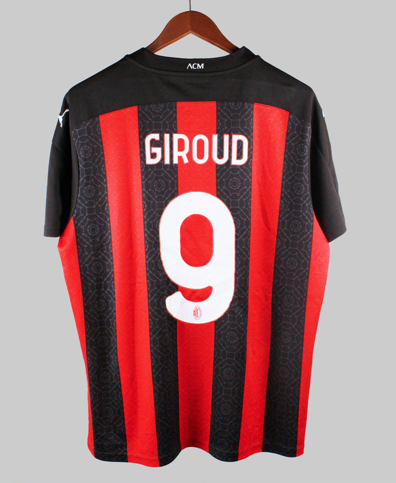 AC Milan 2021-22 Giroud Home Kit (XL)