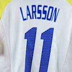 Sweden 2002-03 Larsson Away Kit (L)