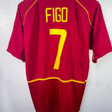 Portugal 2002 Figo Home Kit (L)