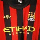 Manchester City 2011-12 Kun Aguero Away Kit (L)