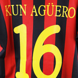 Manchester City 2011-12 Kun Aguero Away Kit (L)