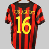 Manchester City 2011-12 Kun Aguero Away Kit (L)