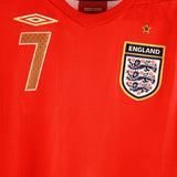 England 2006-07 Beckham Away Kit (L)