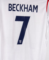 England 2006 Beckham Home Kit (L)