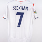 England 2006 Beckham Home Kit (L)