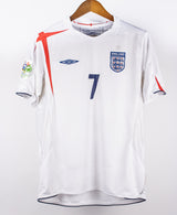 England 2006 Beckham Home Kit (L)