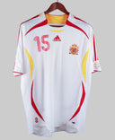 Spain 2006-07 Sergio Ramos Away Kit (L)