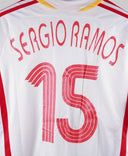 Spain 2006-07 Sergio Ramos Away Kit (L)