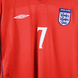 England 2002 Beckham Away Kit (XL)