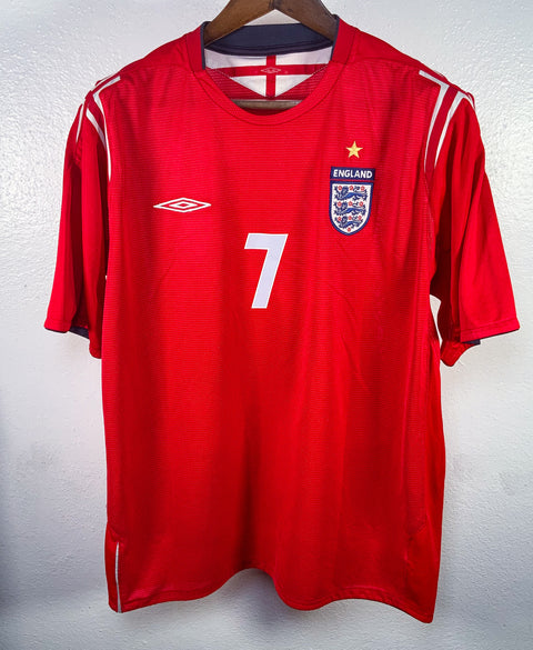 England 2004 Beckham Away Kit (XL)