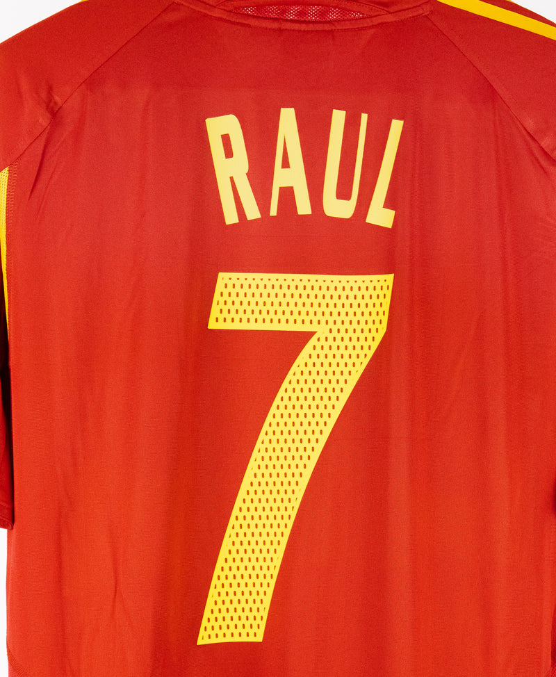 Spain 2004 Raul Home Kit (XL)