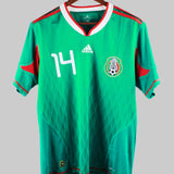 Mexico 2010-11 Chicarito Home Kit (M)
