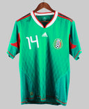 Mexico 2010-11 Chicarito Home Kit (M)