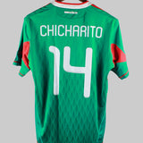 Mexico 2010-11 Chicarito Home Kit (M)