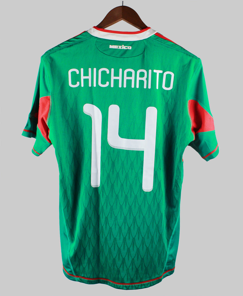 Mexico 2010-11 Chicarito Home Kit (M)
