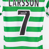 Celtic 2001-02 Larsson Home Kit (YXL)