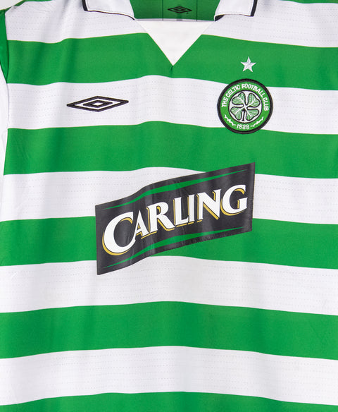 Celtic 2001-02 Larsson Home Kit (YXL)