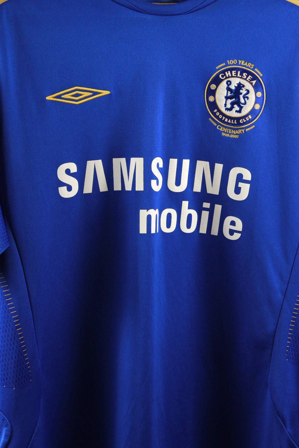 Chelsea 2005-06 Carvalho Home Kit (L)