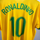Brazil 2006 Ronaldinho Home Kit (2XL)