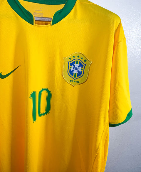 Brazil 2006 Ronaldinho Home Kit (2XL)