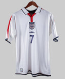 England 2003-04 Beckham Home Kit (L)