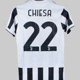 Juventus 2021-22 Chiesa Home Kit (S)