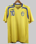 Sweden 2008 Ibrahimovic Home Kit (L)
