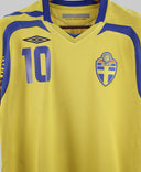Sweden 2008 Ibrahimovic Home Kit (L)