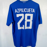 Chelsea 2017-18 Azpilicueta Player Issue Home Kit (2XL)