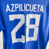 Chelsea 2017-18 Azpilicueta Player Issue Home Kit (2XL)