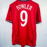 England 2002 Fowler Reversible Away Kit (L)