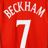 England 2002-03 Beckham Away Kit (L)