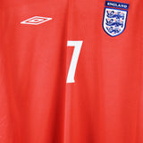 England 2002-03 Beckham Away Kit (L)