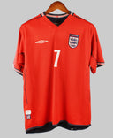 England 2002-03 Beckham Away Kit (L)