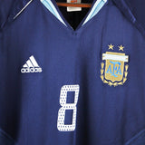 Argentina 2004-05 Zanetti Away Kit (L)