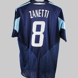Argentina 2004-05 Zanetti Away Kit (L)