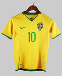 Brazil 2008-09 Kaka Home Kit (YL)