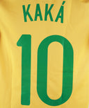 Brazil 2008-09 Kaka Home Kit (YL)